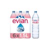 Eau minérale Evian – pack 6x1,5 L